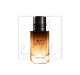 Giorgio armani  i will edp - 30ml