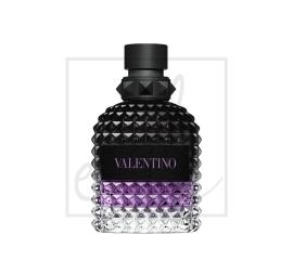 Valentino born in roma purple uomo edt - 50ml
