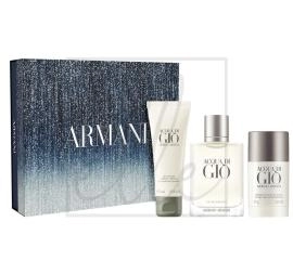 Giorgio armani cofanetto acqua di gio edt 100ml