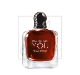 Giorgio armani stronger with you powerfully edp - 100ml