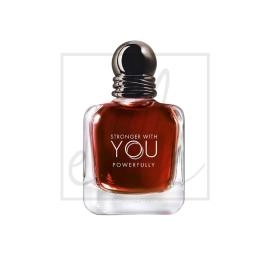 Giorgio armani stronger with you powerfully edp - 50ml