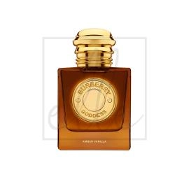 Burberry goddess amber vanilla edp intense - 50ml