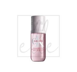 Calvin klein one body mist nude vanilla - 100ml