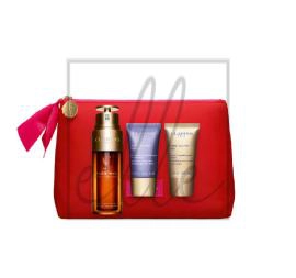 Clarins double serum & nutri-lumiere collection