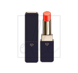 Cle de peau lipstick shine - 214 red-orange rebel