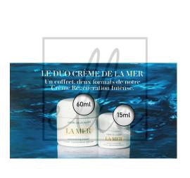 La mer the creme de la mer duet set (the moisturizing cream - 60ml + 15ml)