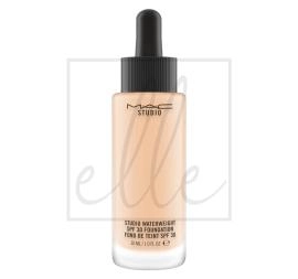 Mac studio waterweight spf 30/pa++ foundation nc20 - 30ml