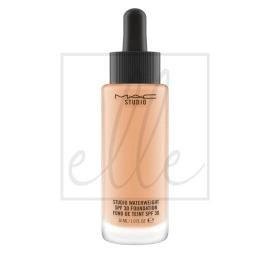 Mac studio waterweight spf 30/pa++ foundation nc37 - 30ml
