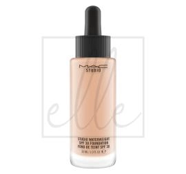 Mac studio waterweight spf 30/pa++ foundation nw20 - 30ml