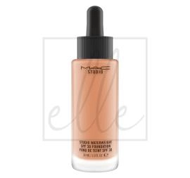 Mac studio waterweight spf 30/pa++ foundation nw35 - 30ml