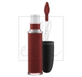 Mac retro matte liquid lip colour - 116 carnivorous