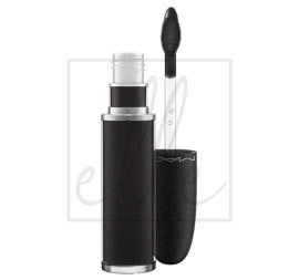 Mac retro matte liquid lip colour caviar - 5ml