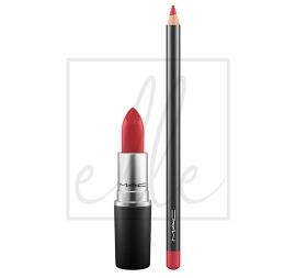 Lip duo russian red/follow your heart