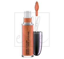 Grand illusion holographic liquid lipcolour - autumn russet