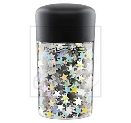 Pro glitter-4.5gm/.15oz silver stars