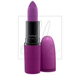 Lipstick/ mac in monochrome - heroine