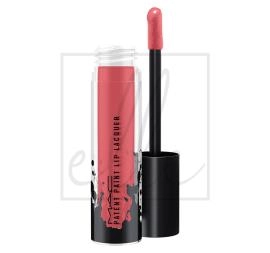 Patent paint lip lacquer - lacquered up