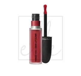 Mac powder kiss liquid lipcolor - 989 mull it over