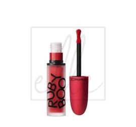 Retro matte liquid lipcolour - ruby phew