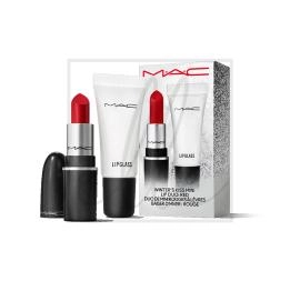 Mac winter's kiss mini lip duo - red