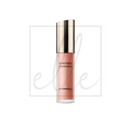 Mac sknfnsh lighstruck liquid highligter - 15ml - space slippers