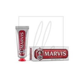 Marvis toothpaste cinnamon mint - 25ml