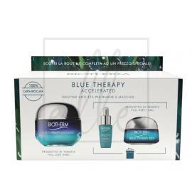 Biotherm blue therapy accelerated anti-aging treatment for wrinkles and spots set (new packaging 2021)