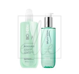 Biotherm big demaq duo for normal and combination skin (lait demaq - 400ml + tonic - 200ml)