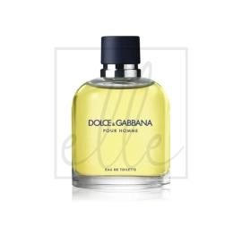 Dolce & gabbana pour homme edt (tester) - 125ml