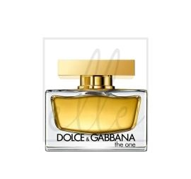 Dolce & gabbana the one edp (tester) - 75ml