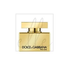 Dolce & gabbana the one gold edp intense (tester) - 75ml