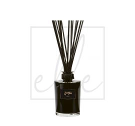 Teatro fragranze uniche firenze home fragrance black divine (glossy black vase) - 1500ml