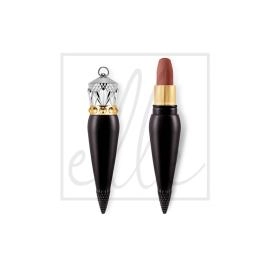 Christian louboutin rouge louboutin velvet matte - 015m beige very gil