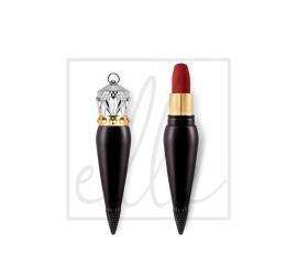 Christian louboutin rouge louboutin velvet matte - 318m epic brunette
