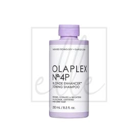 Olaplex no. 4p blonde enhancer toning shampoo - 250 ml