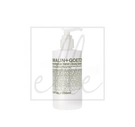 Malin goetz eucalyptus hand + body wash - 250ml
