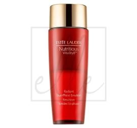 Nutritious vitality8 radiant dual phase emulsion - 100ml