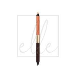 Estee lauder smoke and brighten kajal eyeliner duo - bordeaux / ivory