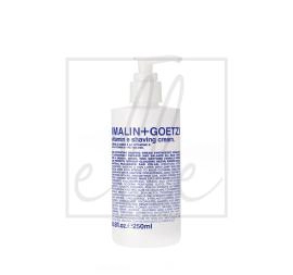Malin goetz vitamin e shaving cream - 250ml