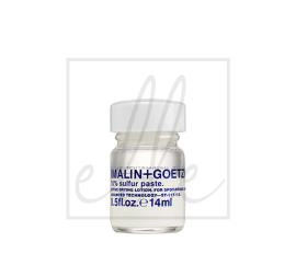Malin+goetz 10% sulfur paste concentrato viso - 14ml